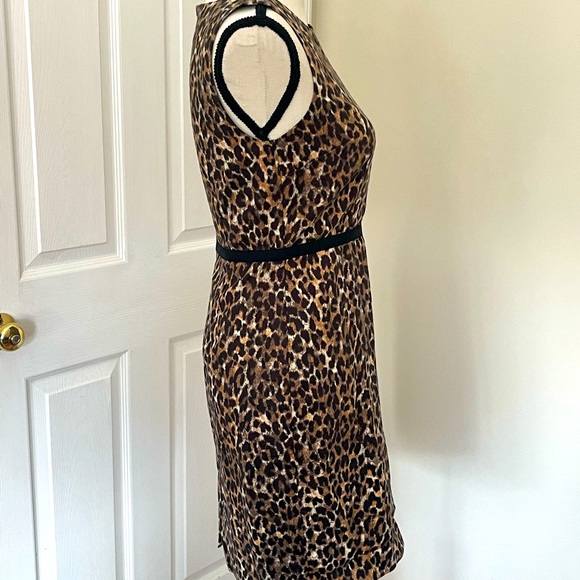 LOFT animal print dress - Picture 3 of 4